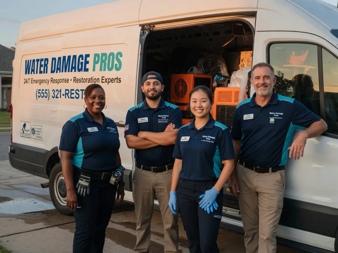 Water Damage Restoration company in Inez, TX